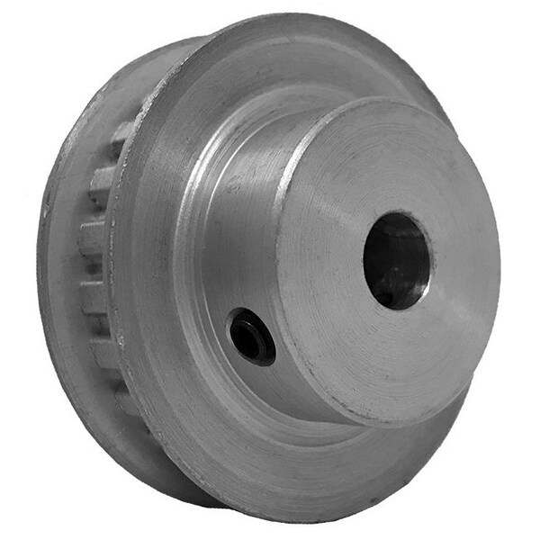 B&B Manufacturing 24XL025-6FA4, Timing Pulley, Aluminum, Clear Anodized, 24XL025-6FA4 - main